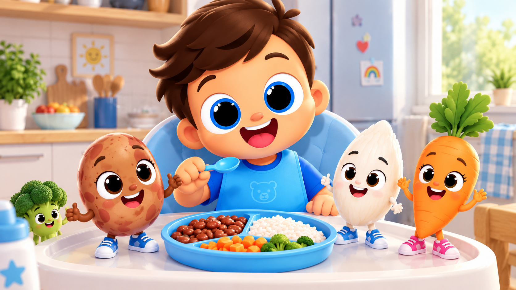 Ilustração do estilo 2D Bololô